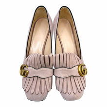 Load image into Gallery viewer, GUCCI Size 7 Pink Suede Solid Pumps
