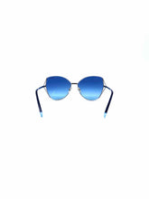 Load image into Gallery viewer, TIFFANY &amp; CO Blue, Silver Square Solid Sunglasses
