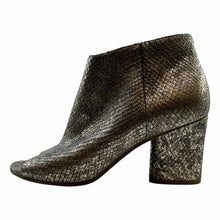 Load image into Gallery viewer, MAISON MARGIELA Leather Metallic Ankle Boot | 7
