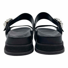 Load image into Gallery viewer, JIMMY CHOO Size 8 Black Leather Sandals
