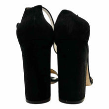 Load image into Gallery viewer, GIANVITO ROSSI Size 8 Black Suede Solid Sandals
