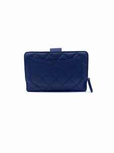 CHANEL Black Leather Wallet