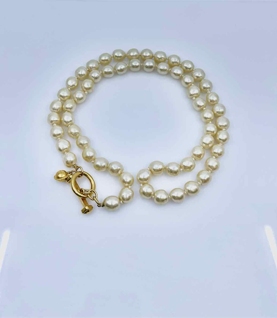KARL LAGERFELD Pearl Faux Pearl Necklace