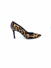 Load image into Gallery viewer, VALENTINO Size 9 Brown PONY HAIR Cheetah print Pumps

