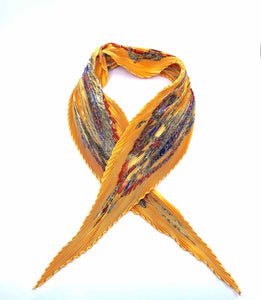 HERMES Orange red, Brick Scarf