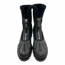 Load image into Gallery viewer, CHRISTIAN LOUBOUTIN Size 9 Black Rubber Ankle Boot
