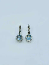 Load image into Gallery viewer, EFFY Blue Pierced Earrings
