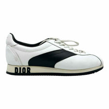 Load image into Gallery viewer, CHRISTIAN DIOR Size 8 White Leather Sneakers
