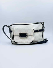 Load image into Gallery viewer, LOEWE White, Brown Coated canvas Monogram Handbag

