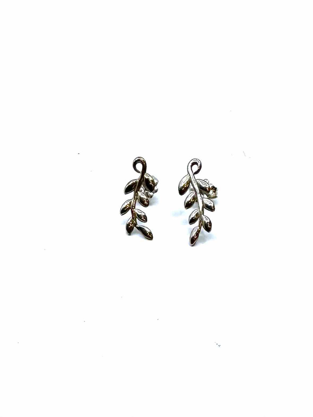 TIFFANY & CO Silver Pierced Earrings