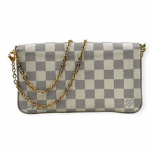 Load image into Gallery viewer, LOUIS VUITTON Pochette FÃ©licie Cream Coated canvas Damier Handbag
