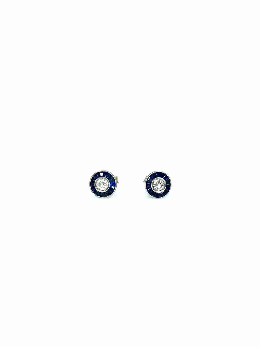 Fine Jewelry Blue Pierced Earrings