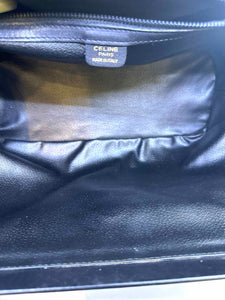 CELINE Black Leather Handbag