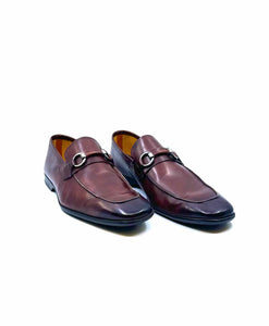 MAGNANNI Size 11 Burgundy Men's Loafers