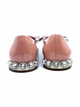 Load image into Gallery viewer, MIU MIU Size 7.5 Pink Patent Leather Flats
