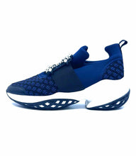 Load image into Gallery viewer, ROGER VIVIER Size 9.5 Navy, black Sneakers
