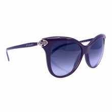 Load image into Gallery viewer, BVLGARI Red Cat Eye Solid Sunglasses
