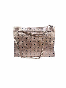 MCM Rosegold Leather Handbag