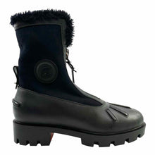 Load image into Gallery viewer, CHRISTIAN LOUBOUTIN Size 9 Black Rubber Ankle Boot
