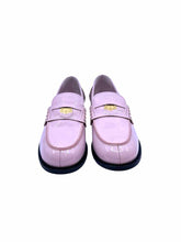Load image into Gallery viewer, MIU MIU Size 9 Pink Patent Leather Solid Loafers
