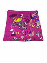 Load image into Gallery viewer, HERMES Pink Square 35&quot; Abstract Scarf
