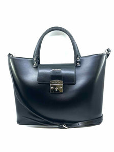 VALENTINO Black Leather Tote