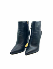 Load image into Gallery viewer, GIUSEPPE ZANOTTI Size 9 Black Leather Ankle Boot
