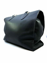 Load image into Gallery viewer, VALEXTRA Grey Leather Solid Babila Handbag
