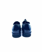 Load image into Gallery viewer, TOD&#39;S Size 10 Black, silver Color Block Oxfords
