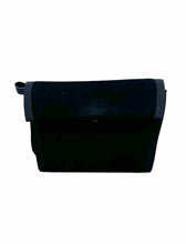 Load image into Gallery viewer, SALVATORE FERRAGAMO Black Suede Handbag
