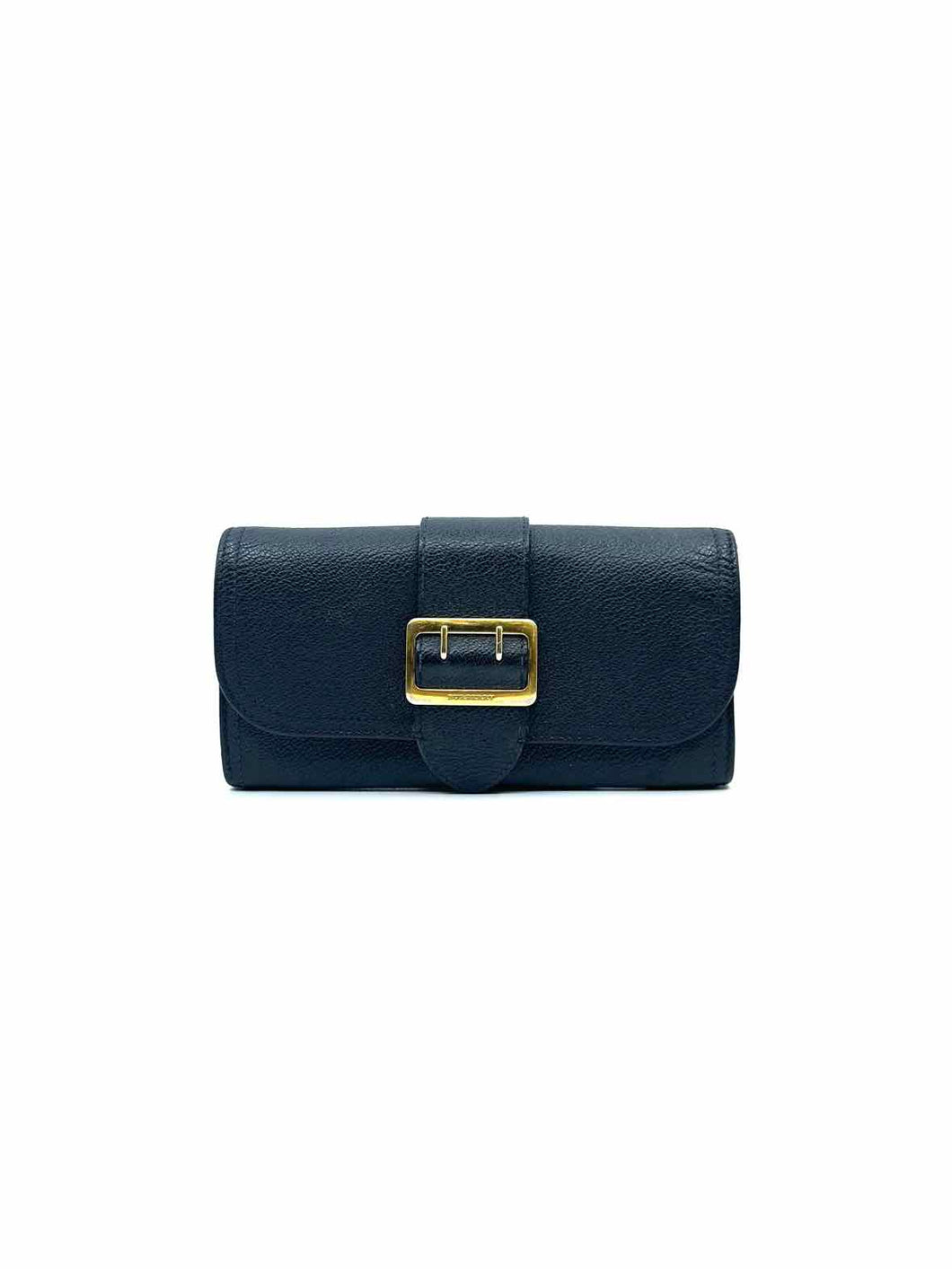 BURBERRY Black Leather Wallet