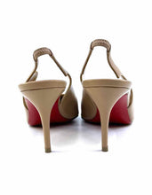 Load image into Gallery viewer, CHRISTIAN LOUBOUTIN Size 9 Nude Sling back
