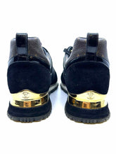 Load image into Gallery viewer, LOUIS VUITTON Size 8 Black, Browm Sneakers
