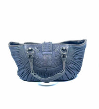 Load image into Gallery viewer, CHRISTIAN DIOR Grey Leather Solid Handbag
