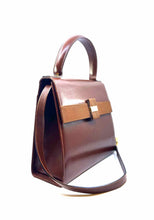 Load image into Gallery viewer, SALVATORE FERRAGAMO Brown Leather Solid Handbag
