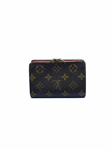 LOUIS VUITTON Brown Coated canvas Monogram Wallet