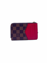 Load image into Gallery viewer, LOUIS VUITTON Recto Verso Brown Coated canvas Damier Card Holder
