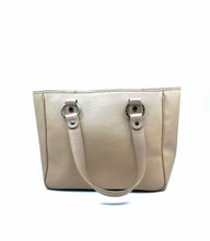 Load image into Gallery viewer, BVLGARI Beige Leather Solid Handbag
