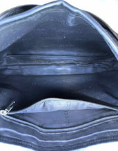 Load image into Gallery viewer, GUCCI Black Canvas Leather Monogram Handbag
