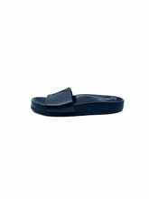 Load image into Gallery viewer, YVES SAINT LAURENT Size 6.5 Black Leather Solid Sandals
