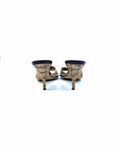 Load image into Gallery viewer, JIMMY CHOO Size 10 Beige, Brown Snakeskin Sandals
