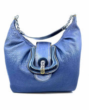 Load image into Gallery viewer, FENDI Navy Leather Handbag
