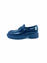 Load image into Gallery viewer, PRADA Size 40 Black Leather Loafers
