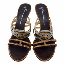 Load image into Gallery viewer, GIUSEPPE ZANOTTI Croc Embossed Sandals | 12
