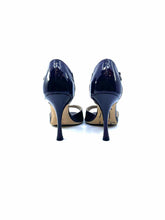 Load image into Gallery viewer, MANOLO BLAHNIK Size 5.5 Burgundy Patent Leather Pumps
