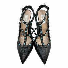 Load image into Gallery viewer, VALENTINO Size 11 Black Pumps
