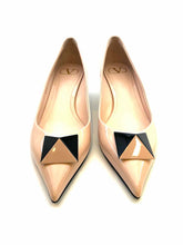 Load image into Gallery viewer, VALENTINO Size 7.5 Pink, Black Patent Leather Solid Pumps
