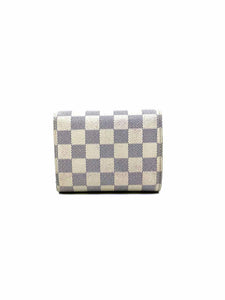 LOUIS VUITTON Koala Cream Coated canvas Damier Wallet