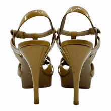 Load image into Gallery viewer, YVES SAINT LAURENT Tribute Patent Leather Sandals | 8
