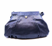 Load image into Gallery viewer, YVES SAINT LAURENT Black Leather Solid Handbag
